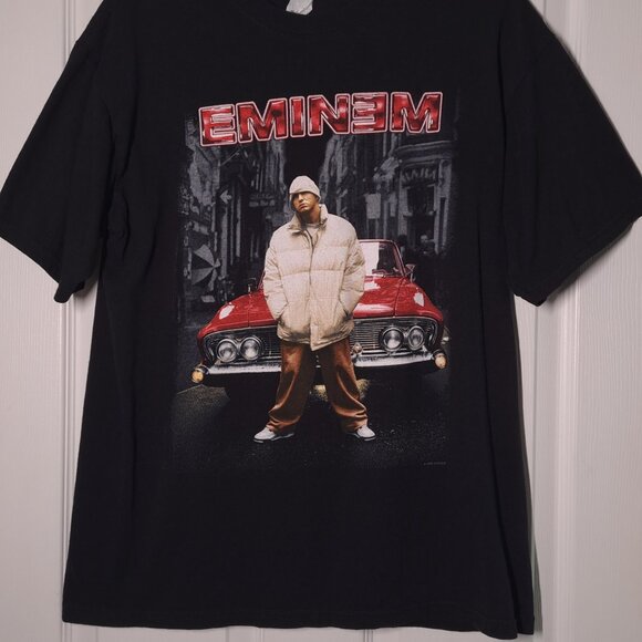 Eminem Low Rider & White Jacket USED Shirt (L, Rap, Marshall Mathers) - Picture 6 of 9